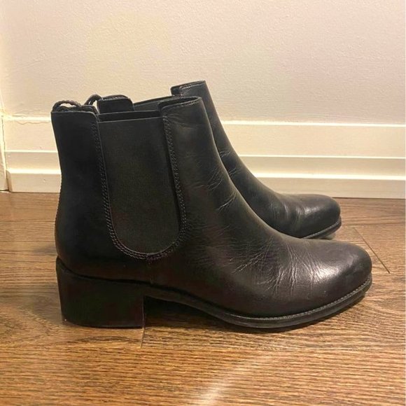L'INTERVALLE Shoes - L’intervalle Ariano Black Leather Boots - Size 41